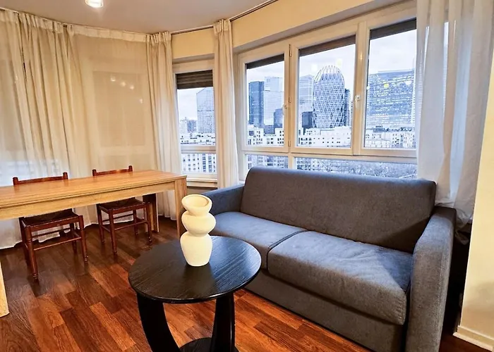 Paris View , Direct Access, 10 People 아파트 쿠르브부아